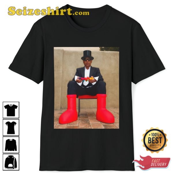 Giancarlo Esposito Big Red Boots Gus Fring Breaking Bad Better Trendy Unisex T-Shirt