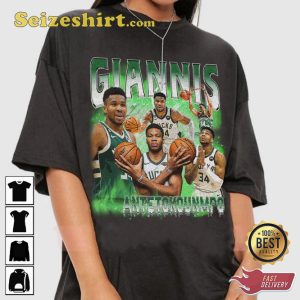 Giannis Antetokounmpo NBA MVP Forward Sportwear T-Shirt