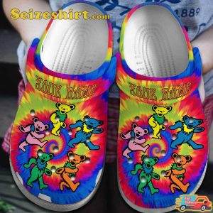 Grateful Dead Folk Rock Vibes Friend of the Devil Melodies Comfort Clogs