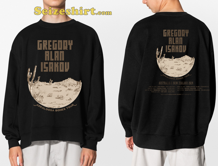 Gregory Alan Isakov 2024 Appaloosa Bones Tour Australia And New Zealand T-shirt