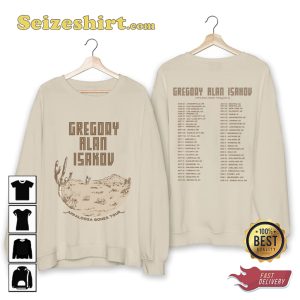 Gregory Alan Isakov Appaloosa Bones Tour 2023 Fan Gift T-shirt