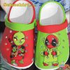 Grinch Christmas Deadpool Crocs Crocband Shoes Comfortable Clogs