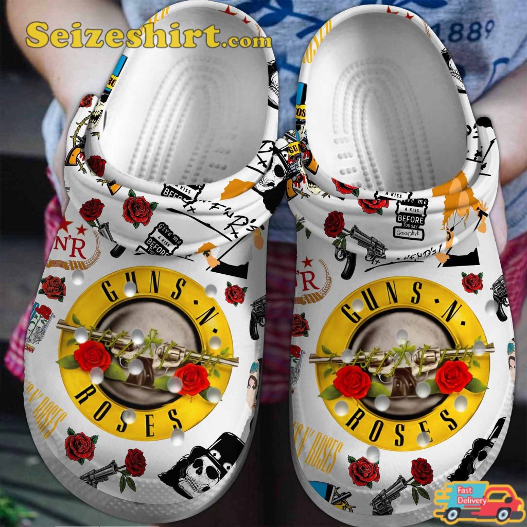 Crocs N Rocks Guns N Roses Rock Legends Vibes Sweet Child o Mine Crocs