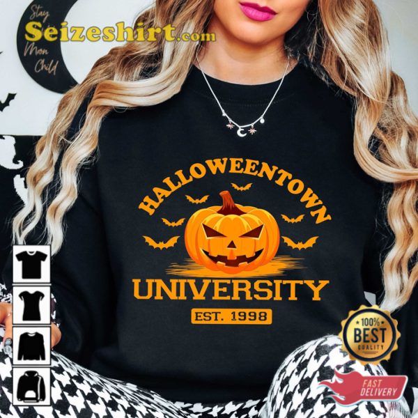 Halloweentown EST 1998 University Halloween Celebrate Outfit T-Shirt