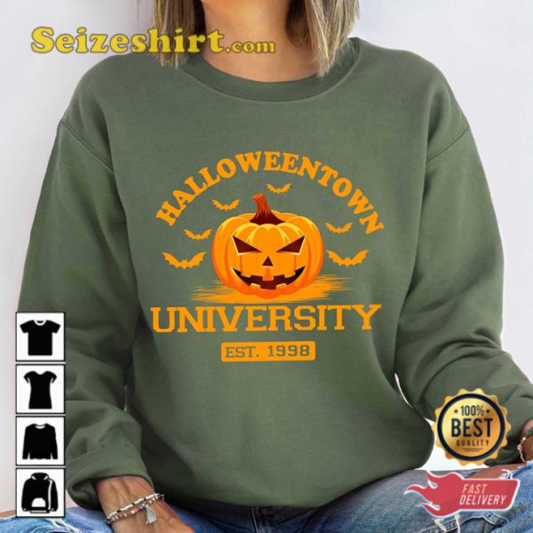 Halloweentown EST 1998 University Halloween Celebrate Outfit T-Shirt