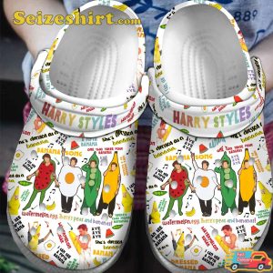 Harry Styles Pop Icon Sign of the Times Melodies Comfort Clogs