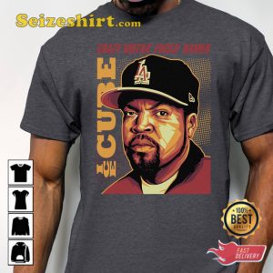 Ice Cube Crazy Motha Fucka Named Pop Art Graphic Unisex T-shirt