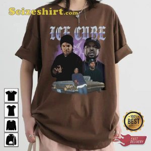 Ice Cube Fan Dr Dre Rap Legend Vintage Graphic T-Shirt