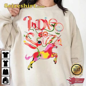 Indigo De Souza Unicorn Melodic Hooves Fantasy Sweatshirt