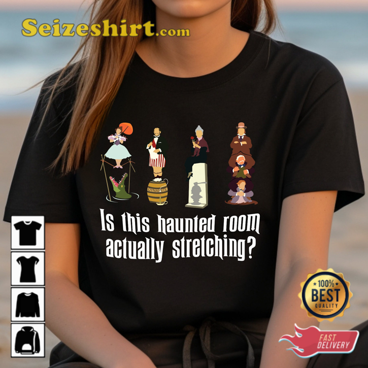 Is This Haunted Room Actually Stretching Disney Haunted Mansion Halloween T-Shirt