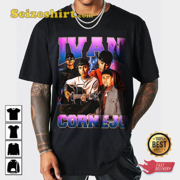 Ivan Cornejo Music Concert Vintage Fan Gift T-shirt