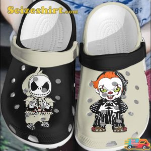 Jack Skelington Pennywise Horror Halloween Vibes Comfort Crocs Shoes