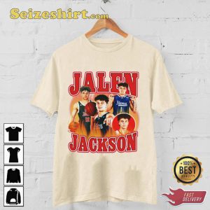 Jalen Jackson Jam College Basketball Sportwear T-Shirt