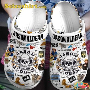 Jason Aldean Music Singer-Songwriter Vibes Burnin’ It Down Melodies Comfort Crocband Shoes