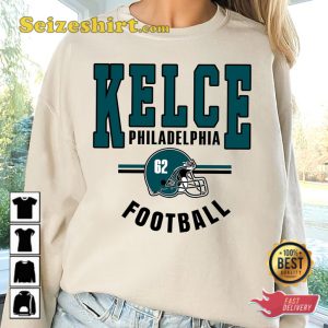 Jason Kelce Philadelphia Eagles Gridiron Glory Sportwear Sweatshirt