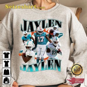 Jaylen Waddle Speed Demon Miami Dolphins NFL Fanwear T-Shirt