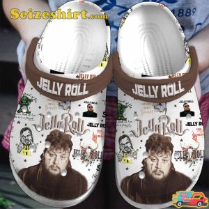Jelly Roll Music Southern Vibes Wheels Fall Off Melodies Comfort Crocband Shoes
