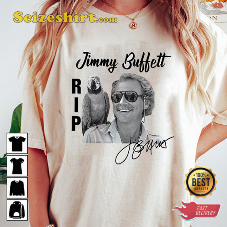 Jimmy Buffett Signature I Had A Good Life All Honoring Memorial Sweatshirt
