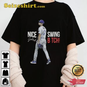 Joe Kelly Nice Swing Bitch Baseball Funny Designed T-shirt