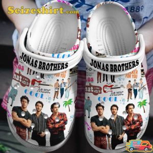 Jonas Brothers Music Chart-Topping Vibes Year 3000 Melodies Comfort Crocband Shoes