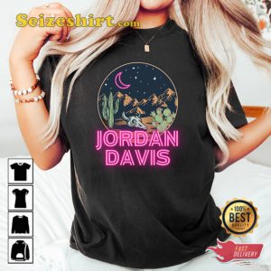 Jordan Davis Country Music Fanwear Concert T-Shirt