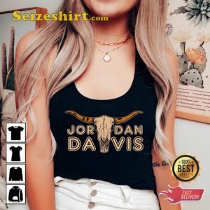 Jordan Davis Country Tank Top Country Music Fanwear Concert T-Shirt