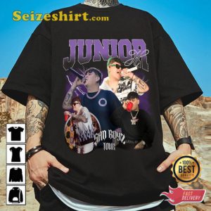 Junior H Sad Boyz Tour Music Hip Hop T-shirt
