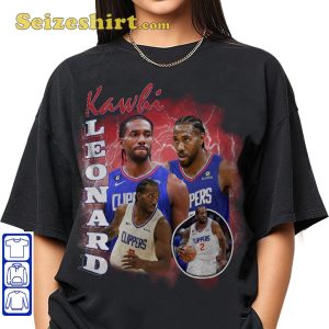 Kawhi Leonard Clutch Master LA Clippers Basketball Sportwear T-Shirt