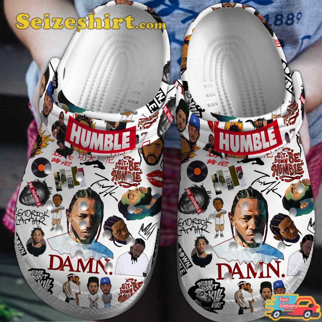 Kendrick Lamar Music Pray for Me Black Panther Melodies Comfort Clogs