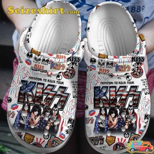 Kiss Music Legendary Vibes I Was Made for Lovin You Melodies Comfort Crocband Shoes