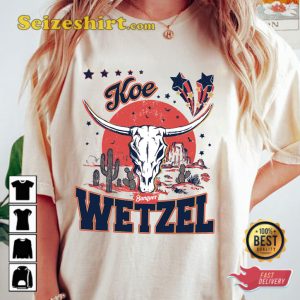 Koe Wetzel Bullhead  Country Rock Vibes Boho Style Fanwear Sweatshirt