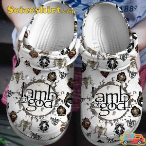 Lamb of God Music Heavy Metal Vibes Laid to Rest Melodies Comfort Clogs