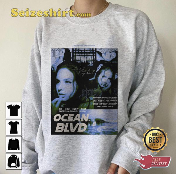 Lana Del Rey Ocean Blvd Sweatshirt