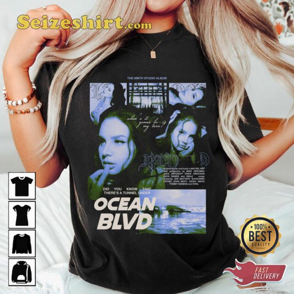 Lana Del Rey Ocean Blvd Sweatshirt