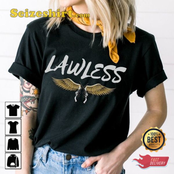 Lawless Country Girl Western Country Festival Cowgirl Concert T-Shirt