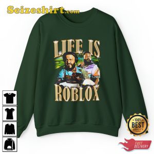 Life Is Roblox Dj Khaled 90s Rap Hip Hop God Did Khaled T-Shirt