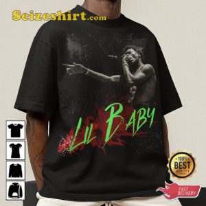 Lil Baby Album Cover Street Gossip Fan Gift Tour T-shirt