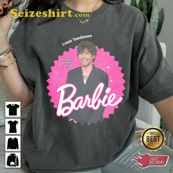 Louis Tomlinson Faith In The Future Tour 2023 Barbie T-shirt