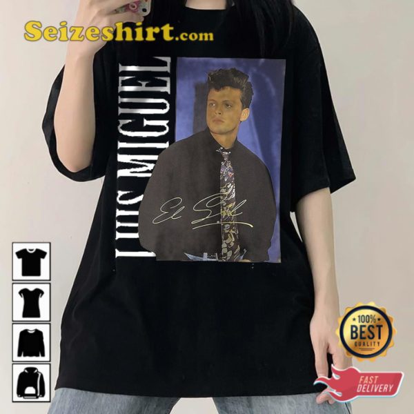 Luis Miguel Tour Music Concert Vintage T-shirt