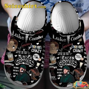Luke Combs Country Music The Middle Of Somewhere Melodies Comfort Clogs