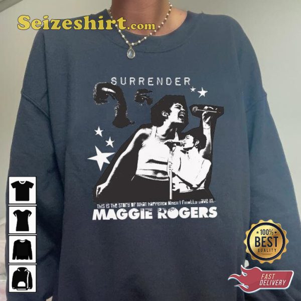 Maggie Roger Surrender This is The Story 2023 Concert Sweatshirt