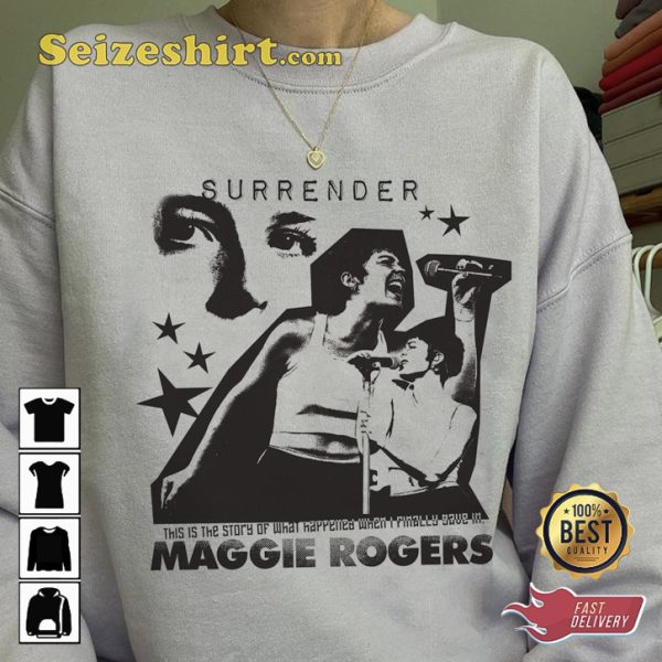 Maggie Roger Surrender This is The Story 2023 Concert Sweatshirt