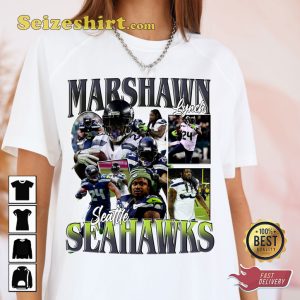 Marshawn Lynch Beast Mode NFL Legend Sportwear T-Shirt