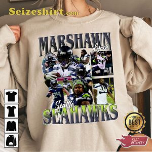 Marshawn Lynch Beast Mode NFL Legend Sportwear T-Shirt