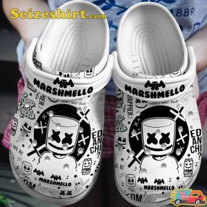 Marshmello Music Festival Vibes Joytime Melodies Comfort Crocs Shoes