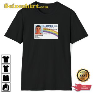 Mclovin Fake Id Superbad Movie Hawaii License Funny T-Shirt