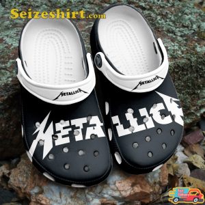 Metallica Heavy Metal Legends Vibes Enter Sandman Melodies Comfort Crocs Clog Shoes