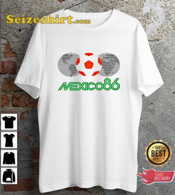 Mexico 86 Football World Cup  T-Shirt