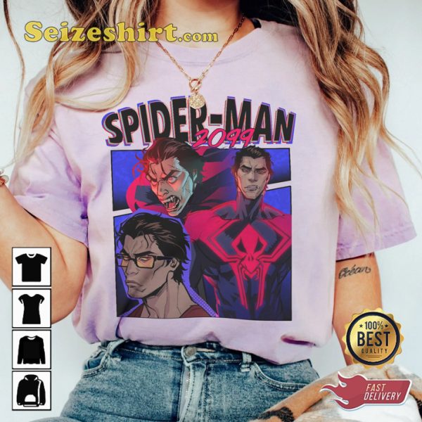 Miguel O hara Spiderman Vintage T-Shirt