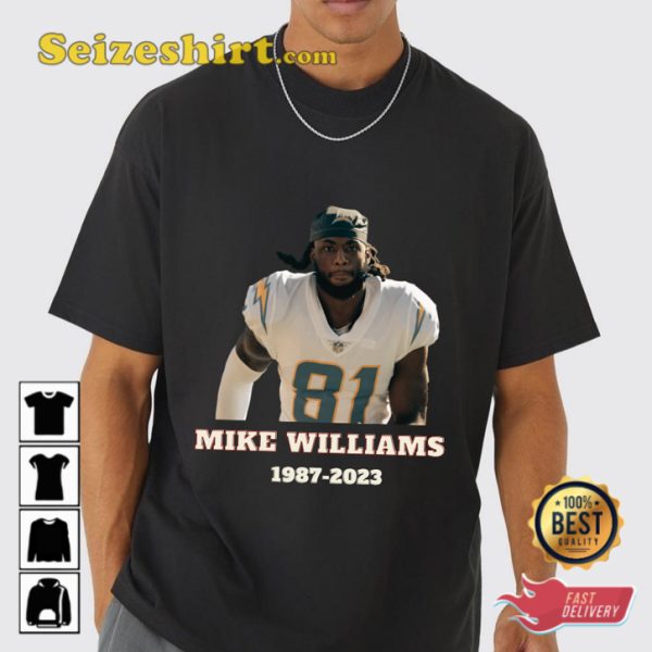 Mike Williams Memorable In Loving Memory T-shirt